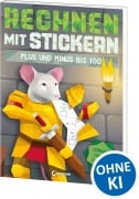 Cover-Bild zum Titel 'Rechnen mit Stickern - Plus und Minus bis 100' von 'Katie Campbell'