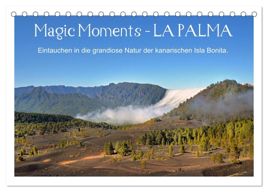 Magic Moments - LA PALMA (Tischkalender 2025 DIN A5 quer), CALVENDO Monatskalender - Katharina Hubner