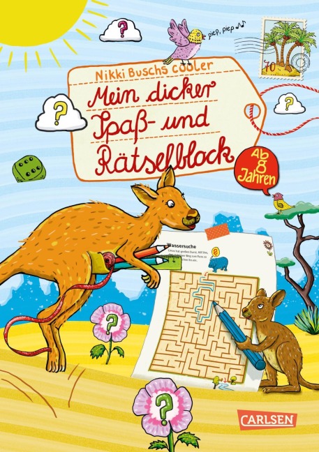 Rätselspaß Grundschule: Mein dicker Spaß- und Rätselblock - Nikki Busch, Christiane Hahn