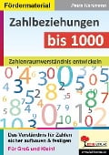 Cover-Bild zum Titel 'Zahlbeziehungen bis 1000' von 'Petra Hartmann'