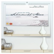 Cover-Bild zum Titel 'Sehnsucht Meer - Poesie der Stille (hochwertiger Premium Wandkalender 2026 DIN A2 quer), Kunstdruck in Hochglanz' von 'Jana Mänz'