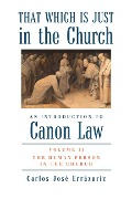 Cover-Bild zum Titel 'That Which Is Just in the Church' von 'Carlos José Errázuriz'