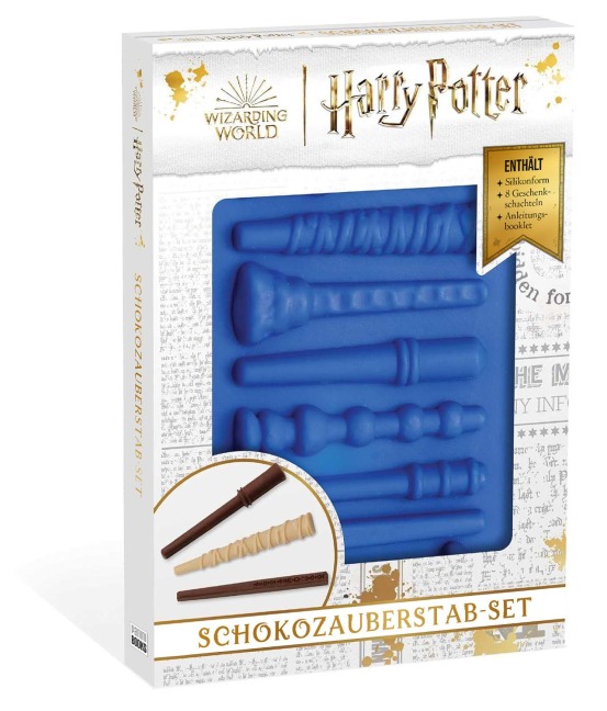 Harry Potter: Schokozauberstab-Set - 