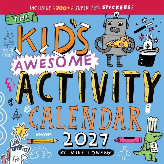 Kid's Awesome Activity Wall Calendar 2027 - 