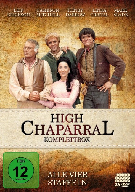 High Chaparral - Komplettbox: Alle vier Staffeln - 