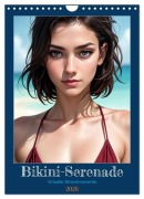 Cover-Bild zum Titel 'Bikini-Serenade (Wandkalender 2026 DIN A4 hoch), CALVENDO Monatskalender' von 'Melipo-Art Melipo-Art'