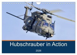 Cover-Bild zum Titel 'Hubschrauber in Action (Wandkalender 2026 DIN A4 quer), CALVENDO Monatskalender' von 'MUC-Spotter MUC-Spotter'