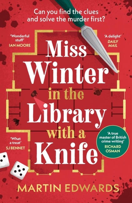 Miss Winter in the Library with a Knife - Martin Edwards