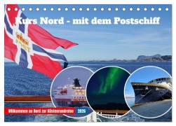Cover-Bild zum Titel 'Kurs Nord - mit dem Postschiff (Tischkalender 2026 DIN A5 quer), CALVENDO Monatskalender' von 'Monika Dietsch'