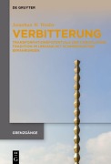 Cover-Bild zum Titel 'Verbitterung' von 'Jonathan Wilhelm Weider'