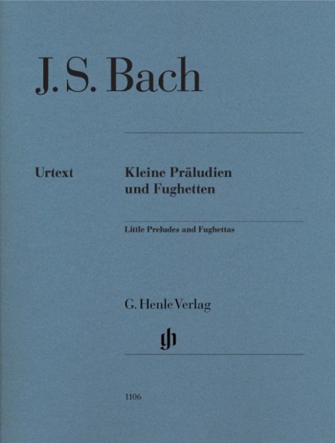 Kleine Präludien und Fughetten, Urtext - Johann Sebastian Bach