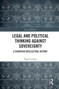 Cover-Bild zum Titel 'Legal and Political Thinking Against Sovereignty' von 'Hugo Canihac'