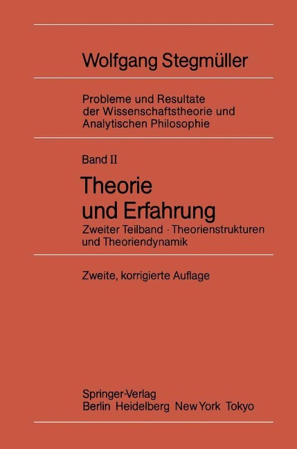 Theorie und Erfahrung - Wolfgang Stegmüller