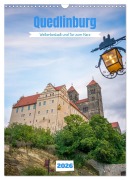 Cover-Bild zum Titel 'Quedlinburg - Welterbestadt und Tor zum Harz (Wandkalender 2026 DIN A3 hoch), CALVENDO Monatskalender' von 'Thomas Bugdoll'