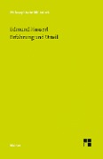 Cover-Bild zum Titel 'Erfahrung und Urteil' von 'Edmund Husserl'