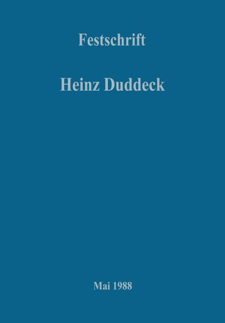 Festschrift - 