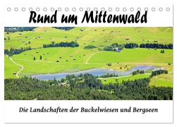Cover-Bild zum Titel 'Rund um Mittenwald (Tischkalender 2026 DIN A5 quer), CALVENDO Monatskalender' von 'Klaus Scholz'