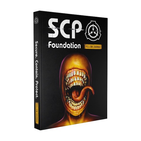 SCP Foundation Artbook | Paperback Edition | Yellow Journal - 