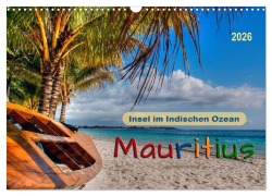 Cover-Bild zum Titel 'Mauritius - Insel im Indischen Ozean (Wandkalender 2026 DIN A3 quer), CALVENDO Monatskalender' von 'Peter Roder'
