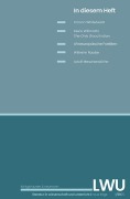 Cover-Bild zum Titel 'LWU Literatur in Wissenschaft und Unterricht' von ''