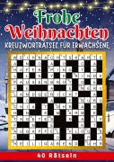 Cover-Bild zum Titel 'Frohe Weihnachten - Kreuzworträtsel' von 'Isamrätsel Verlag'