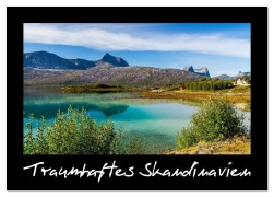 Cover-Bild zum Titel 'Traumhaftes Skandinavien (Tischkalender 2026 DIN A5 quer), CALVENDO Monatskalender' von 'Antje Kucher-Freudenthal'