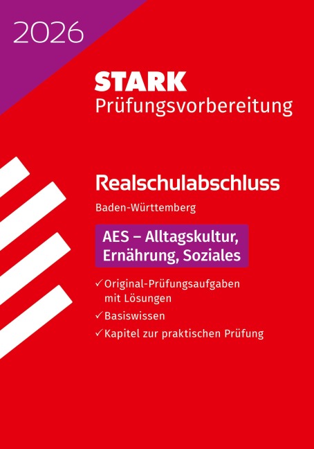 STARK AES - Realschulabschluss 2026 BW - Prüfungsvorbereitung - 