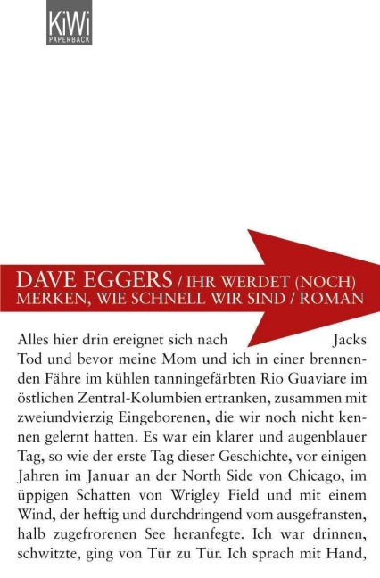 Ihr werdet noch merken, wie schnell wir sind - Dave Eggers