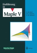 Cover-Bild zum Titel 'Einführung in Maple V' von 'Waterloo Maple Incorporated'