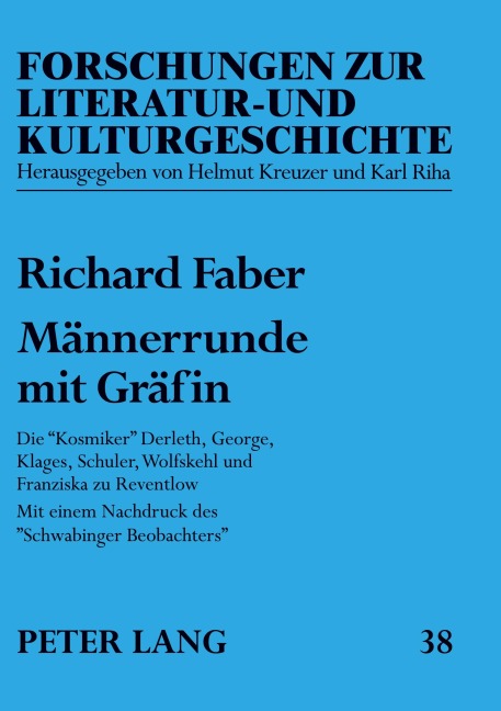 Männerrunde mit Gräfin - Richard Faber