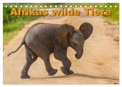 Cover-Bild zum Titel 'Afrikas wilde Tiere (Tischkalender 2027 DIN A5 quer), CALVENDO Monatskalender' von 'Frank Struckmann /Fstwildlife'