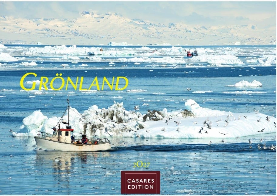 Grönland Kalender 2027 - Wandkalender | Fotokalender Nordeuropa 24x35cm - . mit beeindruckenden Naturaufnahmen, Perfekt für Natur- und Reisebegeisterte - 