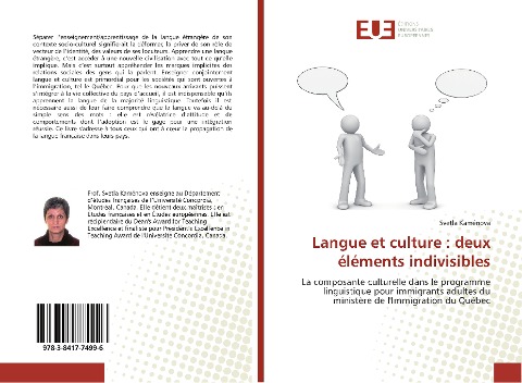 Langue et culture : deux éléments indivisibles - Svetla Kaménova