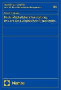 Cover-Bild zum Titel 'Nachhaltigkeitsberichterstattung im Licht des Europäischen Primärrechts' von 'Robert Feldmann'