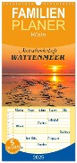 Familienplaner 2025 - Naturlandschaft WATTENMEER mit 5 Spalten (Wandkalender, 21 x 45 cm) CALVENDO - Andrea Dreegmeyer