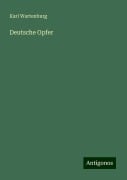 Deutsche Opfer - Karl Wartenburg