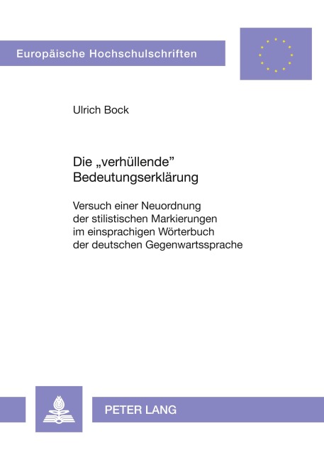 Die 'verhüllende' Bedeutungserklärung - Ulrich Bock