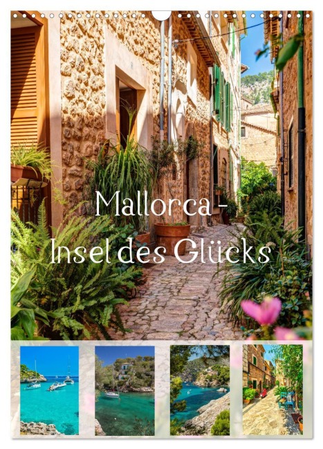 Mallorca - Insel des Glücks (Wandkalender 2026 DIN A3 hoch), CALVENDO Monatskalender - Jürgen Seibertz