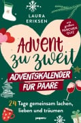 Cover-Bild zum Titel 'Advent zu zweit - der Adventskalender für Paare: 24 Tage gemeinsam lachen, lieben und träumen' von 'Laura Eriksen'