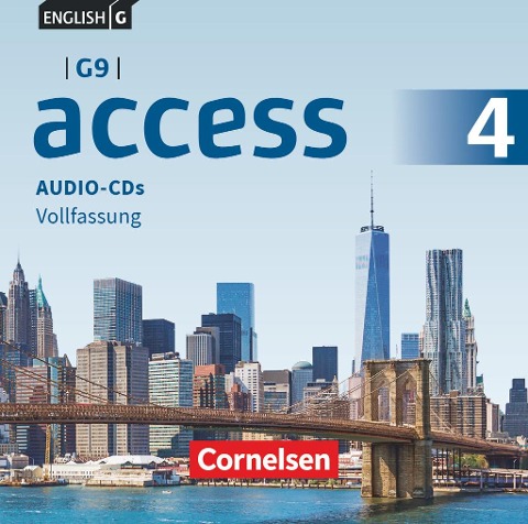 English G Access - G9 - Band 4: 8. Schuljahr - Audio-CDs - 