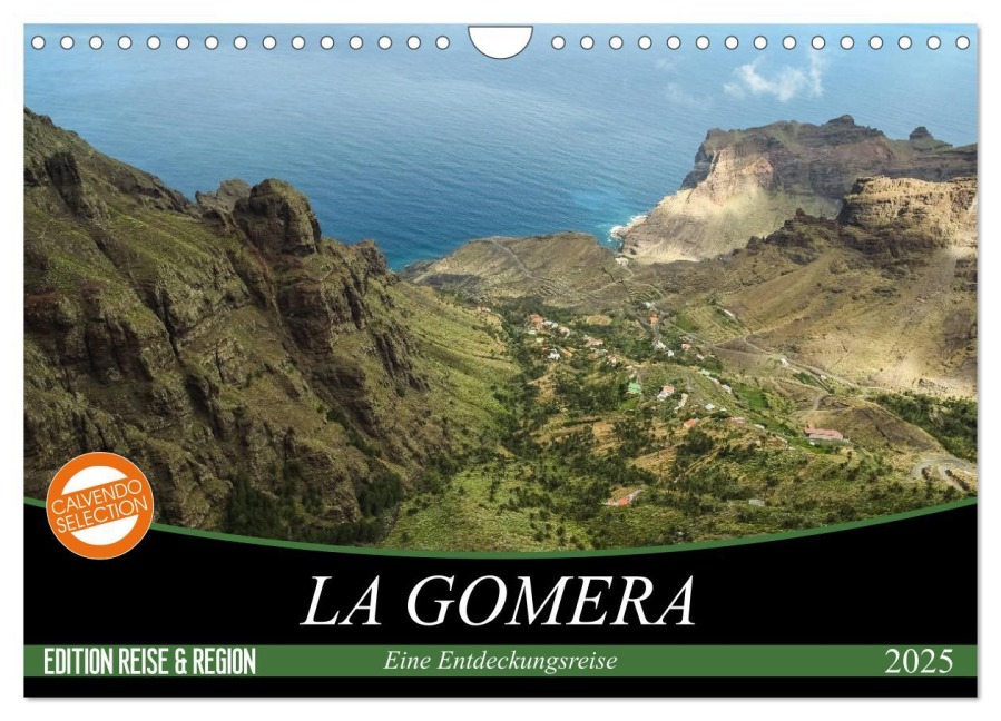 La Gomera 2025 - Eine Entdeckungsreise (Wandkalender 2025 DIN A4 quer), CALVENDO Monatskalender - Carsten Stefanie Krüger