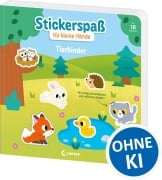 Cover-Bild zum Titel 'Stickerspaß für kleine Hände - Tierkinder' von ''