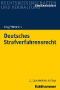 Cover-Bild zum Titel 'Deutsches Strafverfahrensrecht' von 'Volker Krey, Manfred Heinrich'