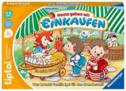 Ravensburger tiptoi Spiel 00119 - Heute gehen wir Einkaufen - Lernspiel für Kinder ab 3 Jahren - Michael Kallauch