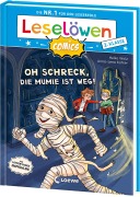 Cover-Bild zum Titel 'Leselöwen Comics 2. Klasse - Oh Schreck, die Mumie ist weg!' von 'Heiko Wolz'