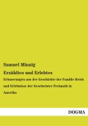 Cover-Bild zum Titel 'Erzähltes und Erlebtes' von ''