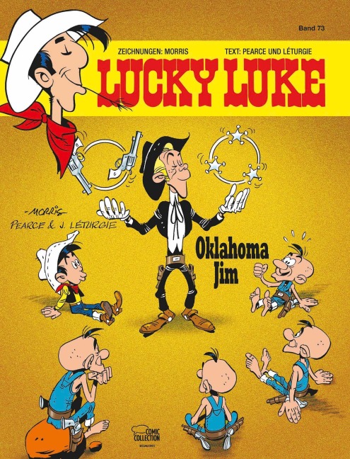 Lucky Luke 73 - Oklahoma Jim - Pearce, Léturgie
