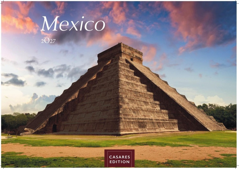 Mexico Kalender 2027 - Wandkalender | Fotokalender Nordamerika 35x50cm - Farbenprächtige Motive von Land & Kultur, stimmungsvolle Wanddeko für Zuhause oder Büro - 