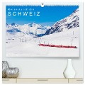 Reise durch die SCHWEIZ (hochwertiger Premium Wandkalender 2025 DIN A2 quer), Kunstdruck in Hochglanz - Werner Dieterich