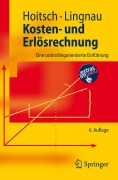 Cover-Bild zum Titel 'Kosten- und Erlösrechnung' von 'Volker Lingnau, Hans-Jörg Hoitsch'